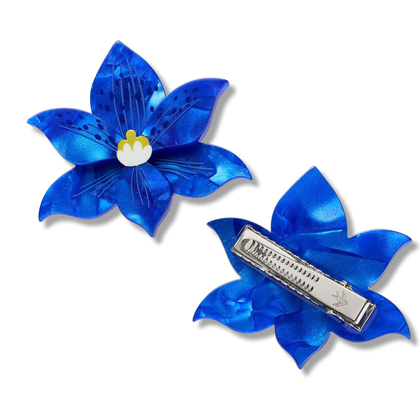 Erstwilder Spotted Sun-Orchid Hair Clips - 2 Piece