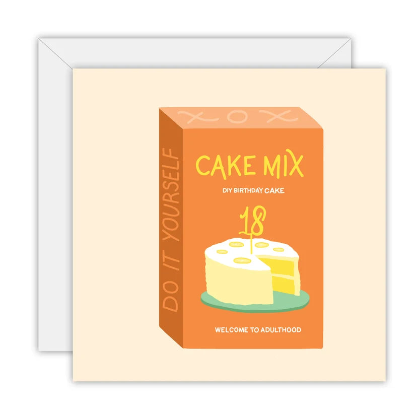 Cake Mix 18th Birthday