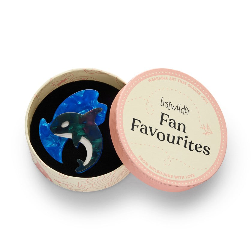 Erstwilder Olinda the Honorable Orca Brooch
