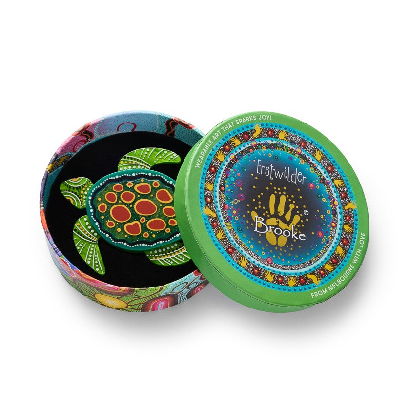 Brooke Sutton Yaunati (Turtle) Brooch