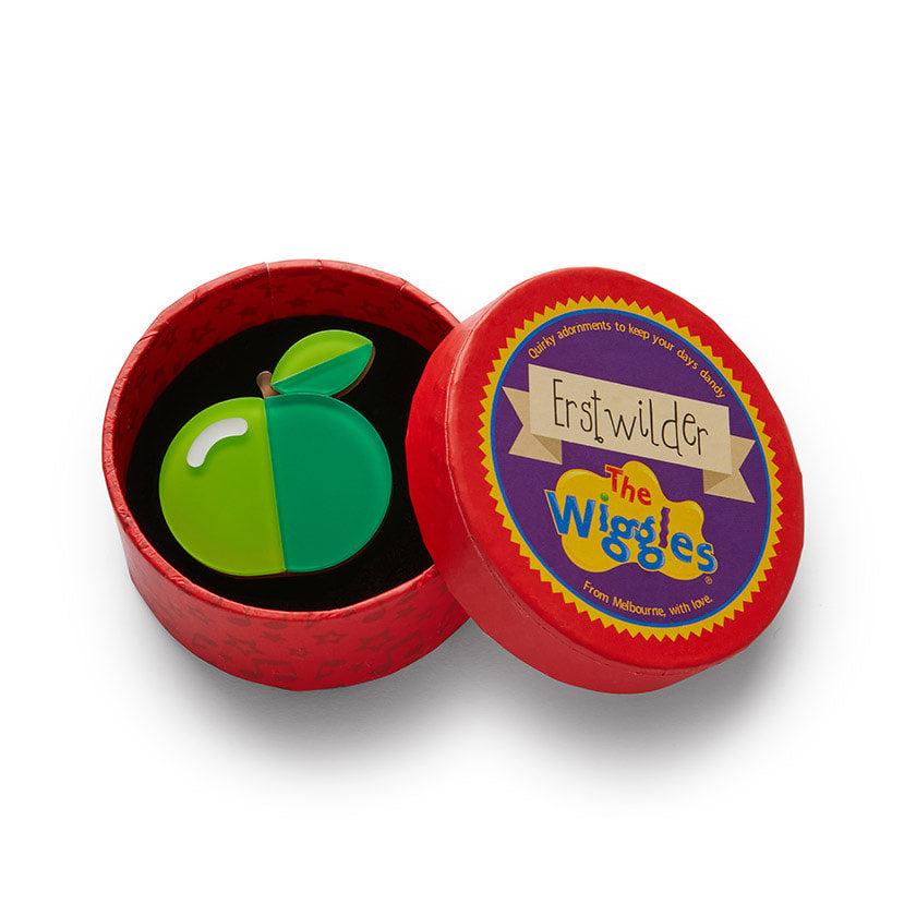 Erstwilder X The Wiggles - Fruit Salad Apple Brooch
