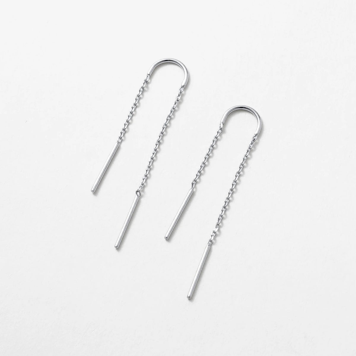 Ohrringe Ivy Faden Silber 7345