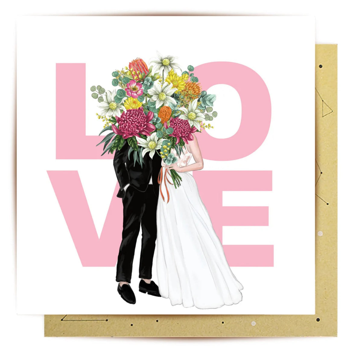 La La Land Wedding Love Mini Card MC-LL66