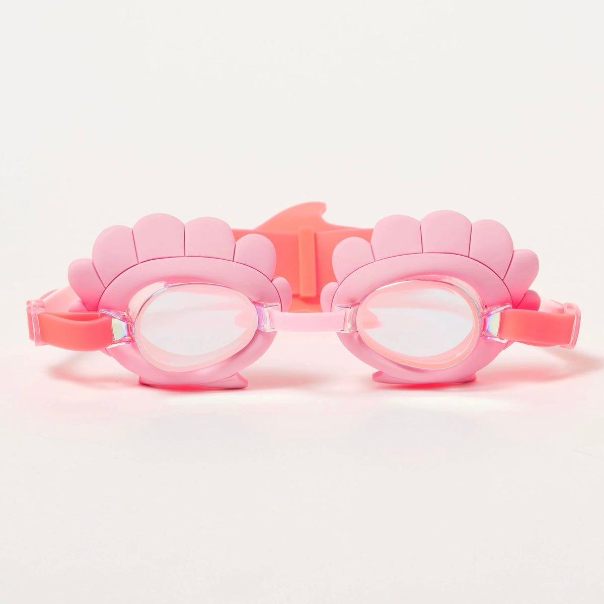 SUNNYLiFE Kids Swim Goggles Melody The Mermaid Neon Strawberry
