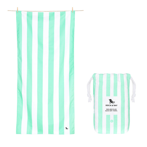 Dock and Bay Quick Dry Towel XL - Narrabeen Green