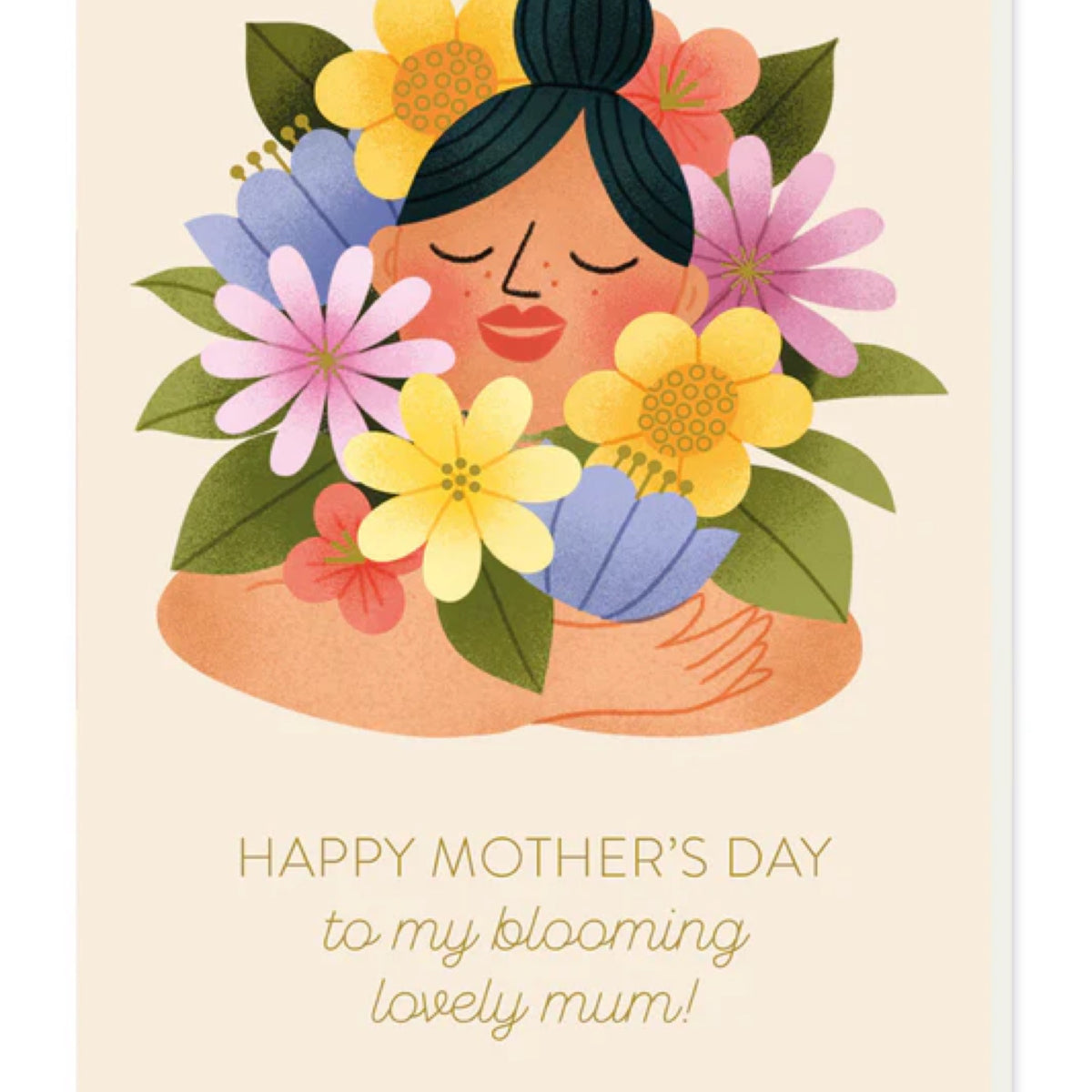 Happy Mother’s Day Blumenstraußkarte