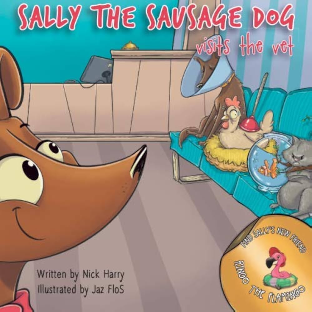 Sally The Sausage Dog Plush Toy