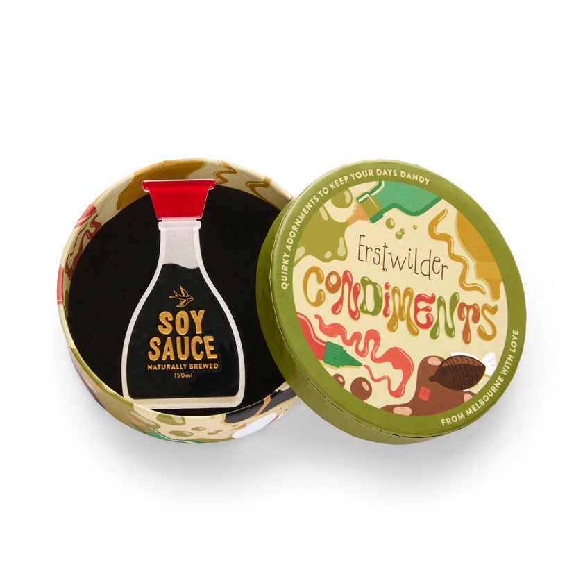 Erstwilder The Joy of Soy Brooch
