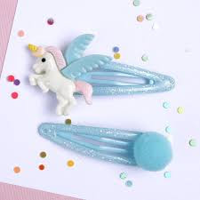 Unicorn Hair Clips