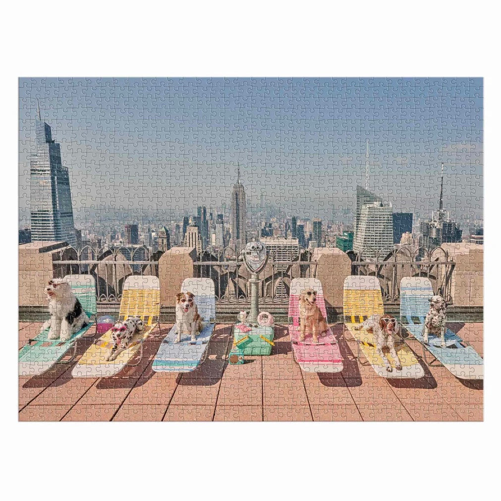 Gray Malin The Dogs of New York City 1000 Piece Puzzle
