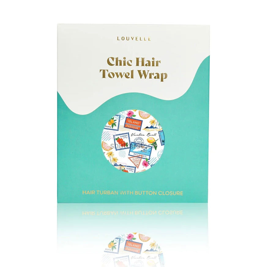 RIVA Hair Towel Wrap - Isola Postcard