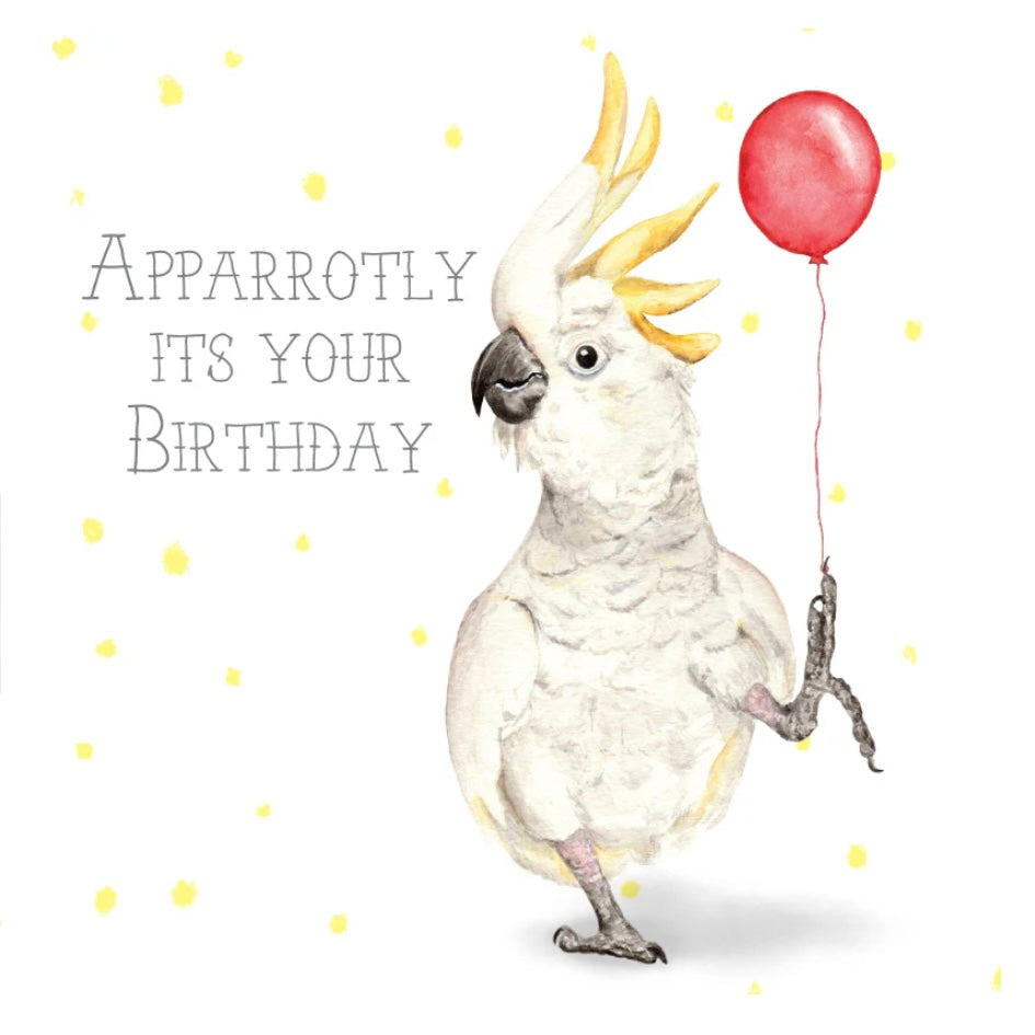 Apparrotly It’s Your Birthday Mini Card MC-EN01