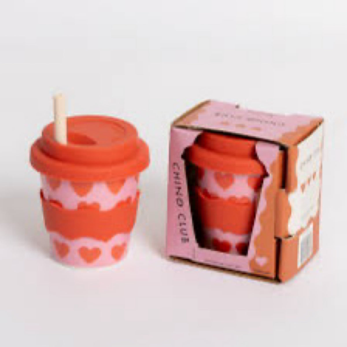 Chino Club Hearts Babychino Cup - 4oz