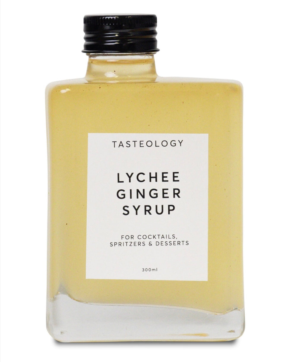 Tasteology Lychee Ginger Syrup