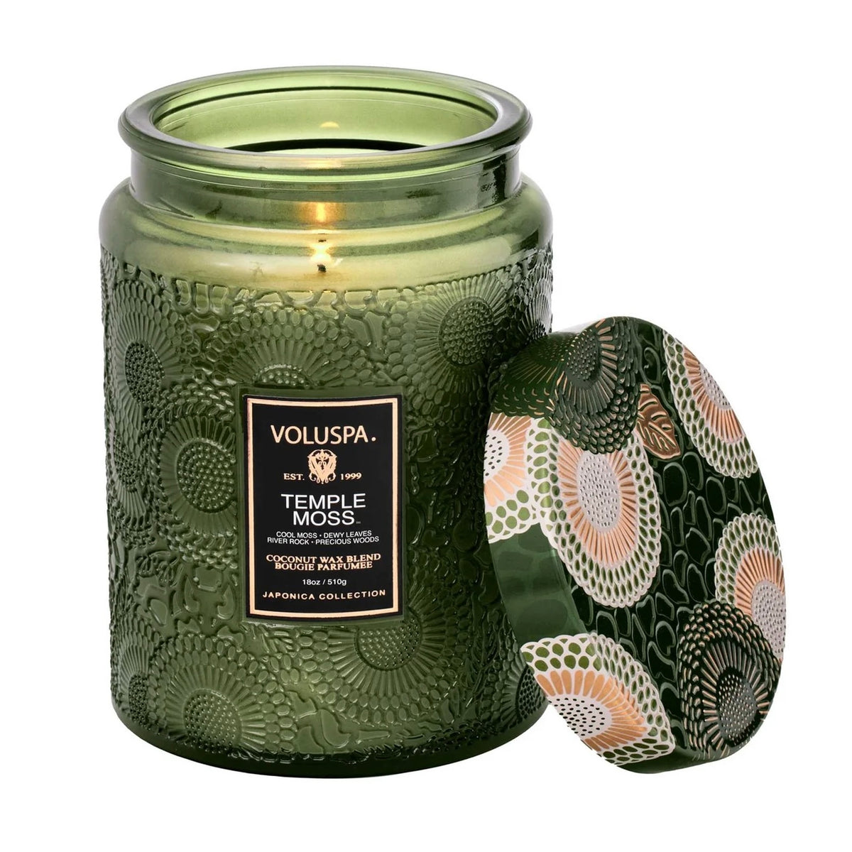Voluspa Temple Moss Candle 510g