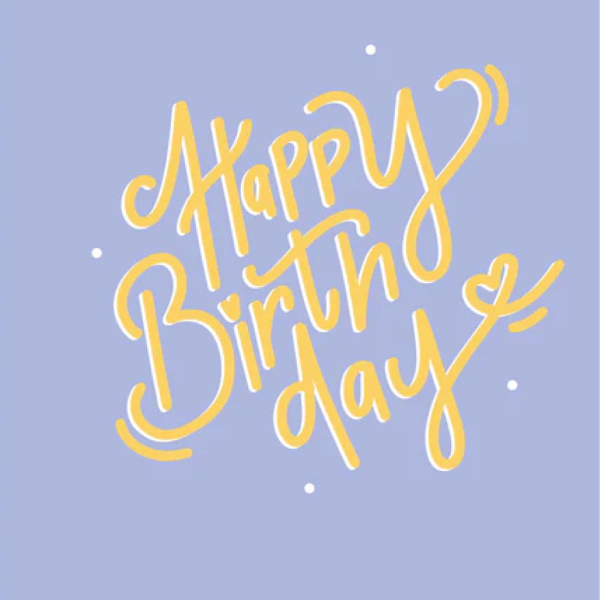 Happy Birthday