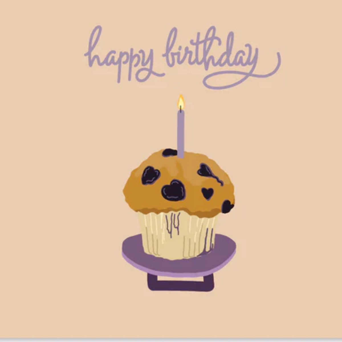 Happy Birthday Muffin Compares To You