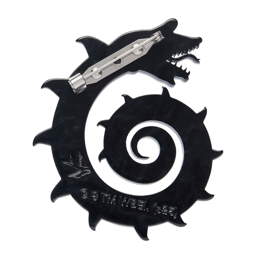 Erstwilder Sandworm Brooch