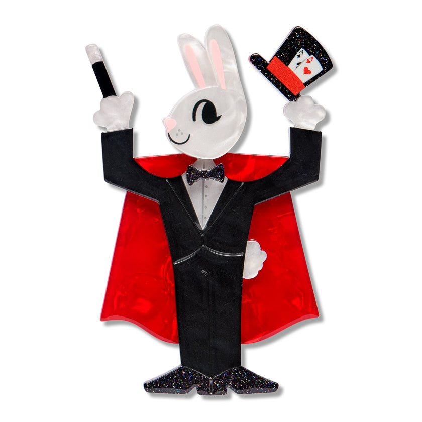 Erstwilder Presto Cottontail Brooch