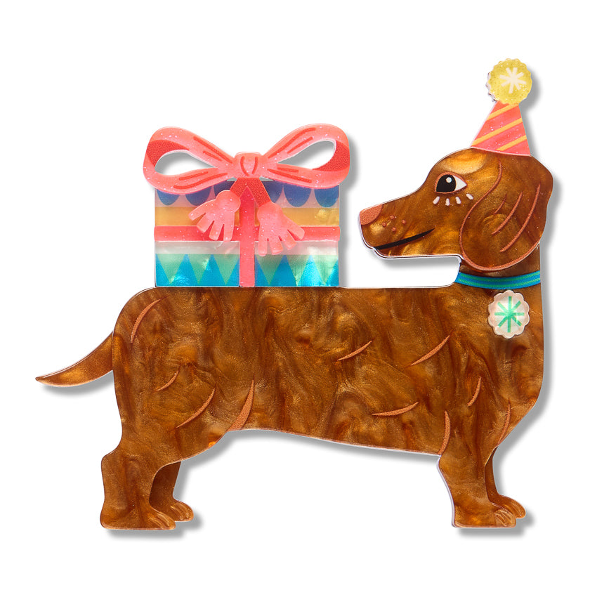 Erstwilder Present Company Brooch