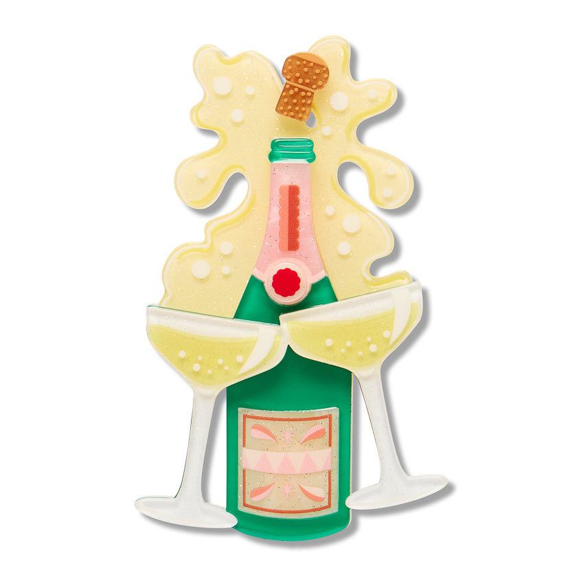 Erstwilfer Raise a Glass Brooch