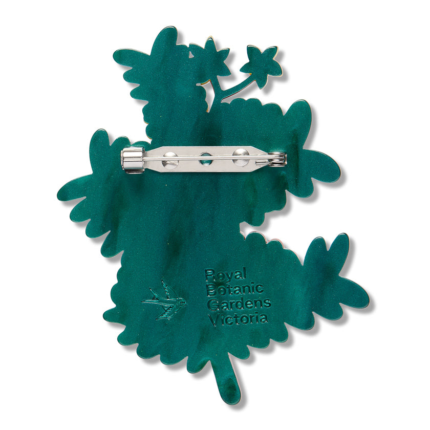 Erstwilder Sunshine Wattle Brooch