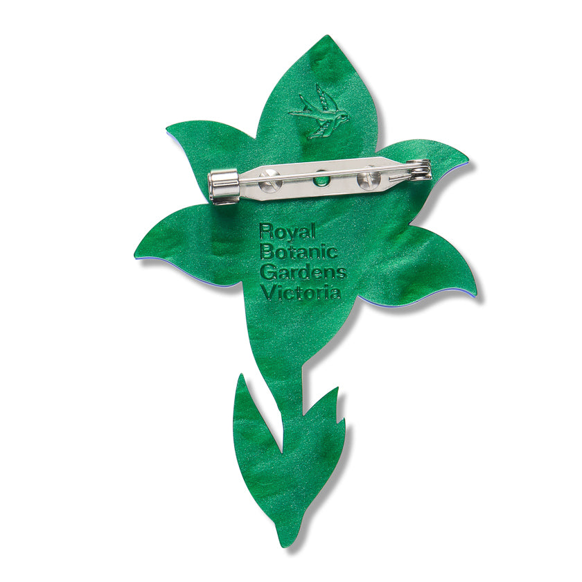 Erstwilder Spotted Sun-Orchid Brooch