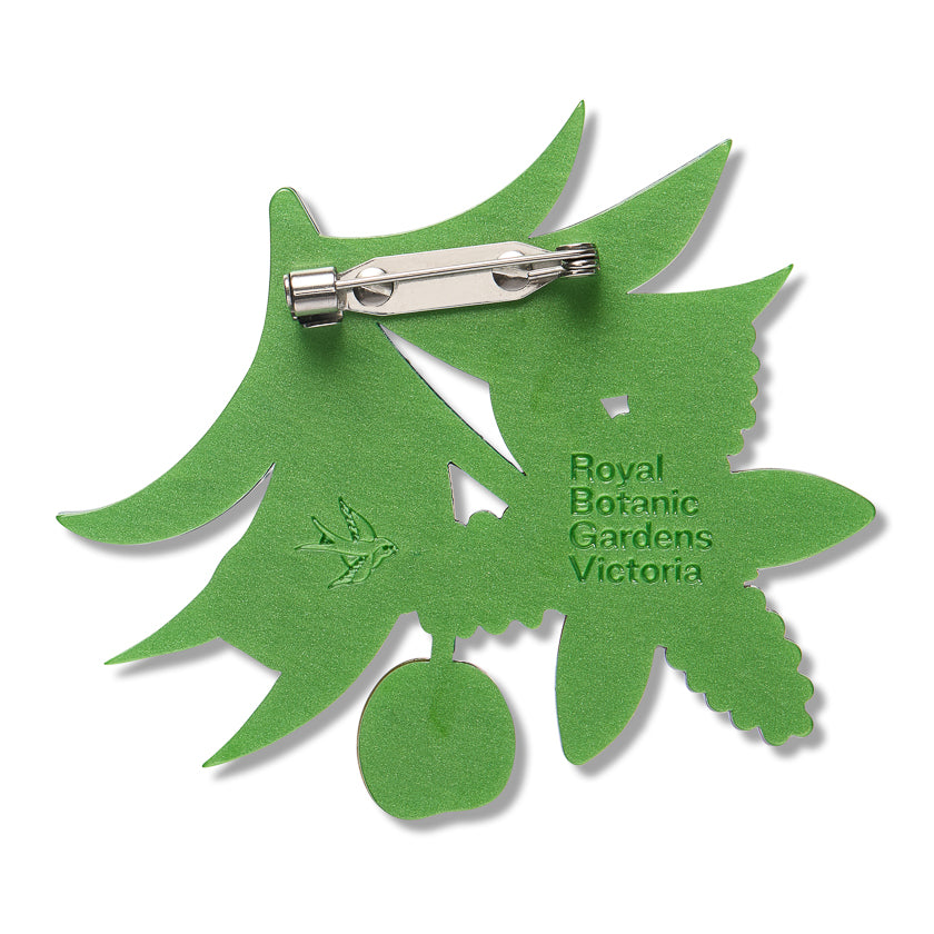 Erstwilder Wombat Berry Brooch