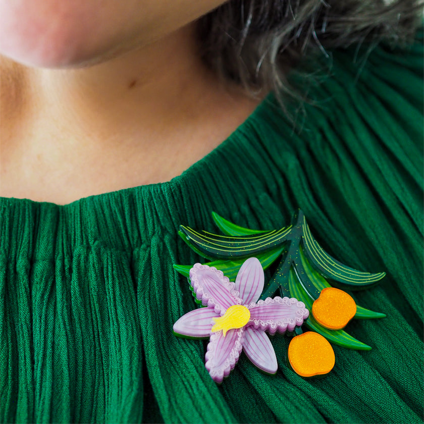 Erstwilder Wombat Berry Brooch