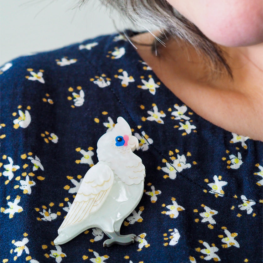 Erstwilder Little Corella Brooch