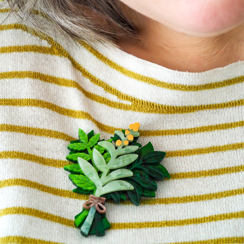 Erstwilder Herbarium Bundle Brooch