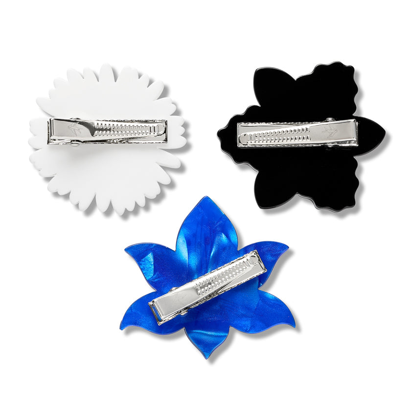 Erstwilder Assorted Flowers Hair Clips - 3 Piece