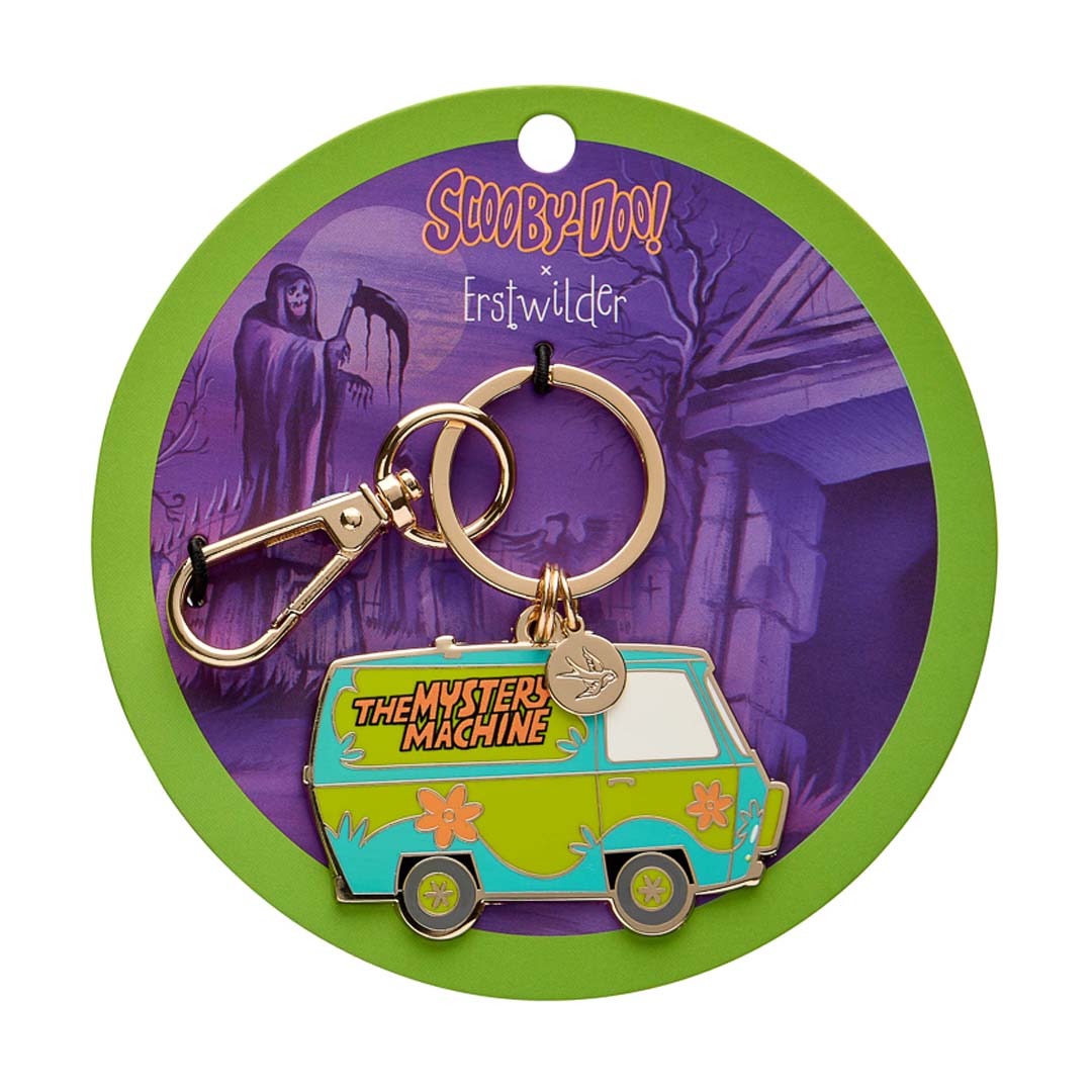 Mystery Machine Enamel Key Ring