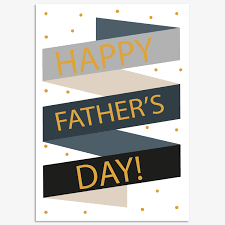 Think Of Me Happy Fathers Day Banner FHO27