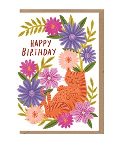 Earlybird Birthday Cat Bonbi Forest B04