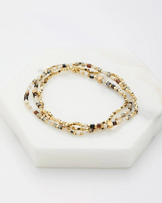 Ophelia Wrap Bracelet Black