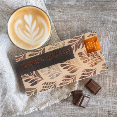 Jasper + Myrtle Cafe Bianco Milk Chocolate 70g