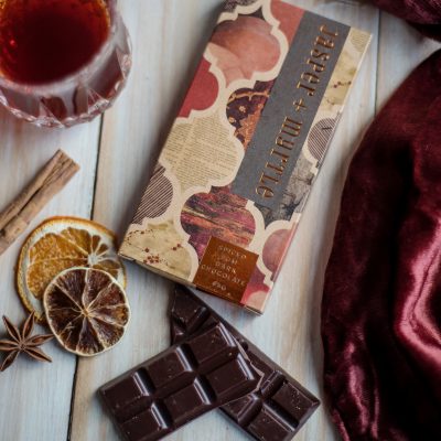 Jasper + Myrtle Spiced Rum Dark Chocolate 70g