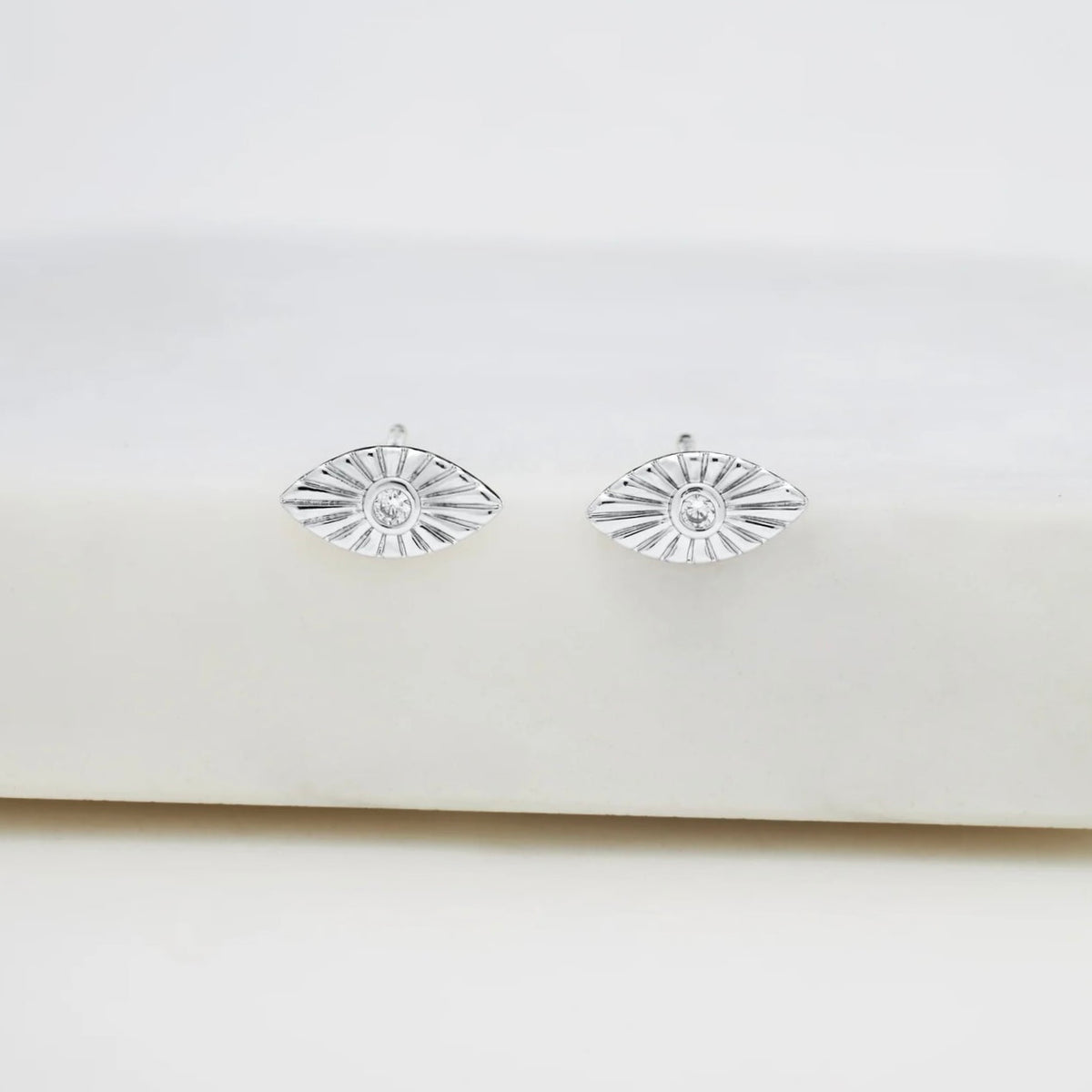 Evil Eye Stud Silver 7394