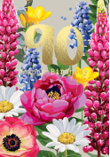 Sarah Kelleher 90 Happy Birthday Fabulous Florals Card