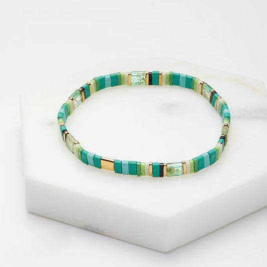 Tile Bracelet Jade 6901