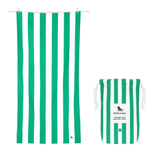 Dock and Bay Quick Dry Towel - Cancun Green