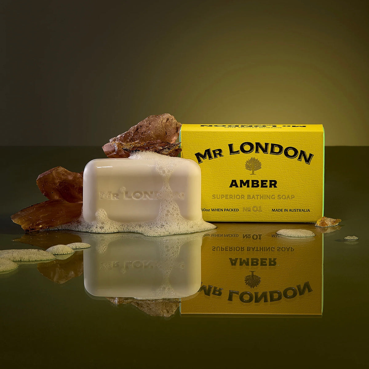 Mr London Amber Soap number 01