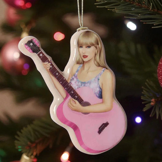 La La Land Christbaumkugel Pop-Prinzessin Gitarre OF-CM01