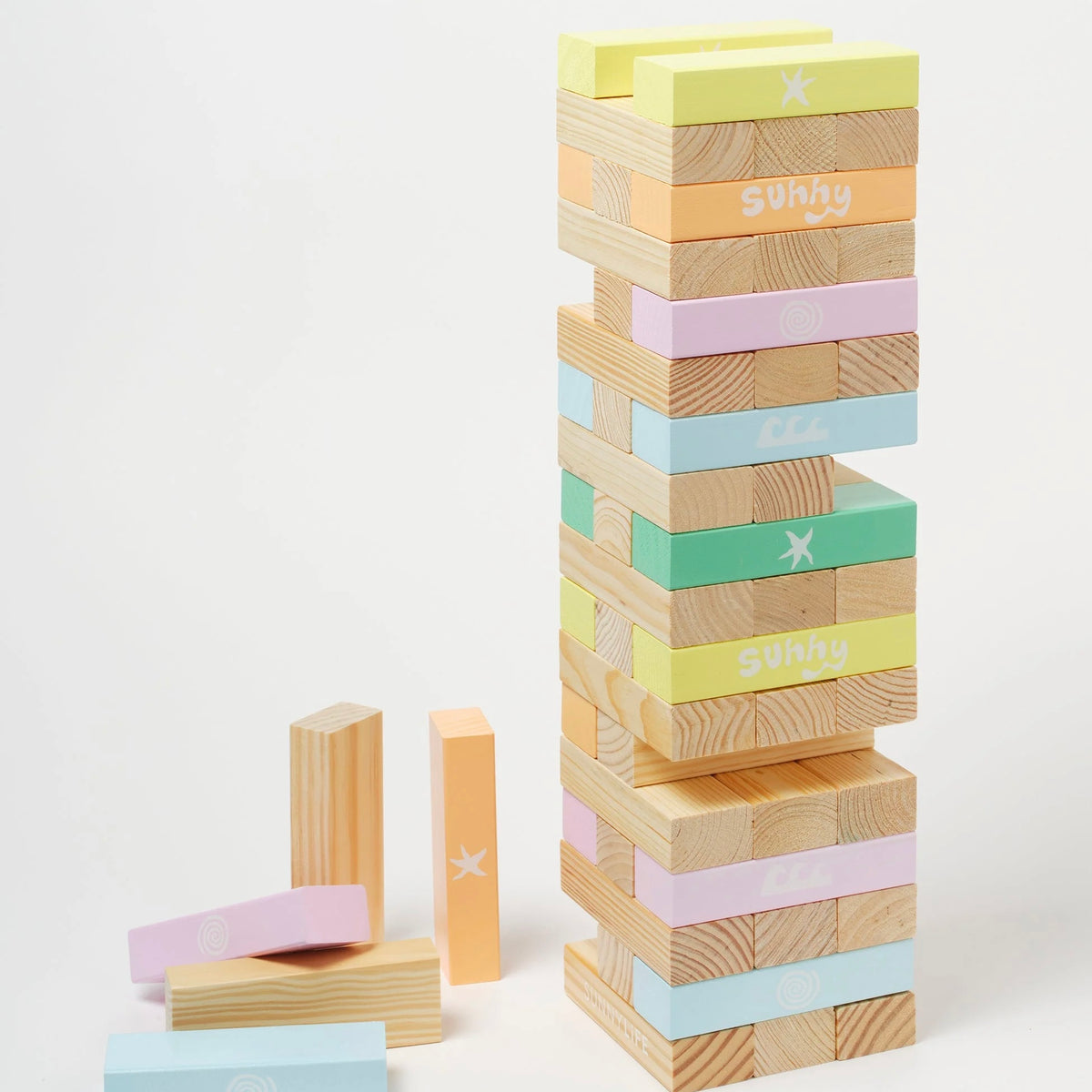 Giant Jumbling Tower | Pastel Gelato