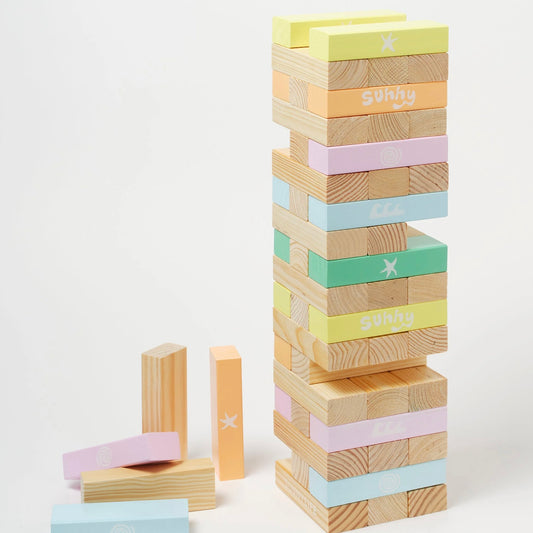 Giant Jumbling Tower | Pastel Gelato