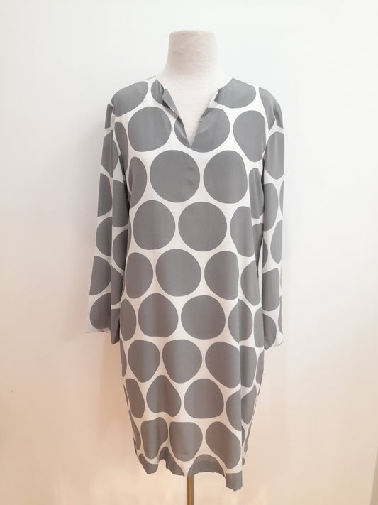 Mary Ella Giant Spot  silk  dress
