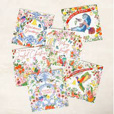Enchanted Garden Christmas Card Pack CR-LL36