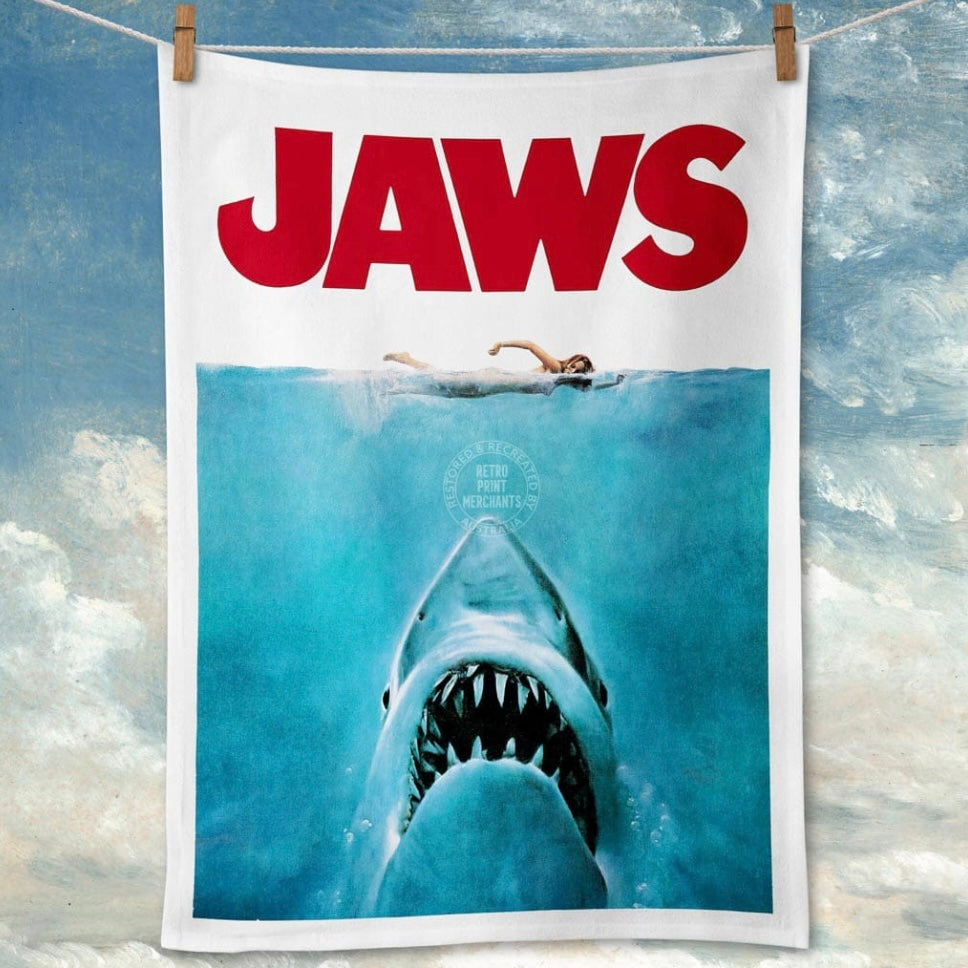 Retro Print Merchants Linen Tea Towels