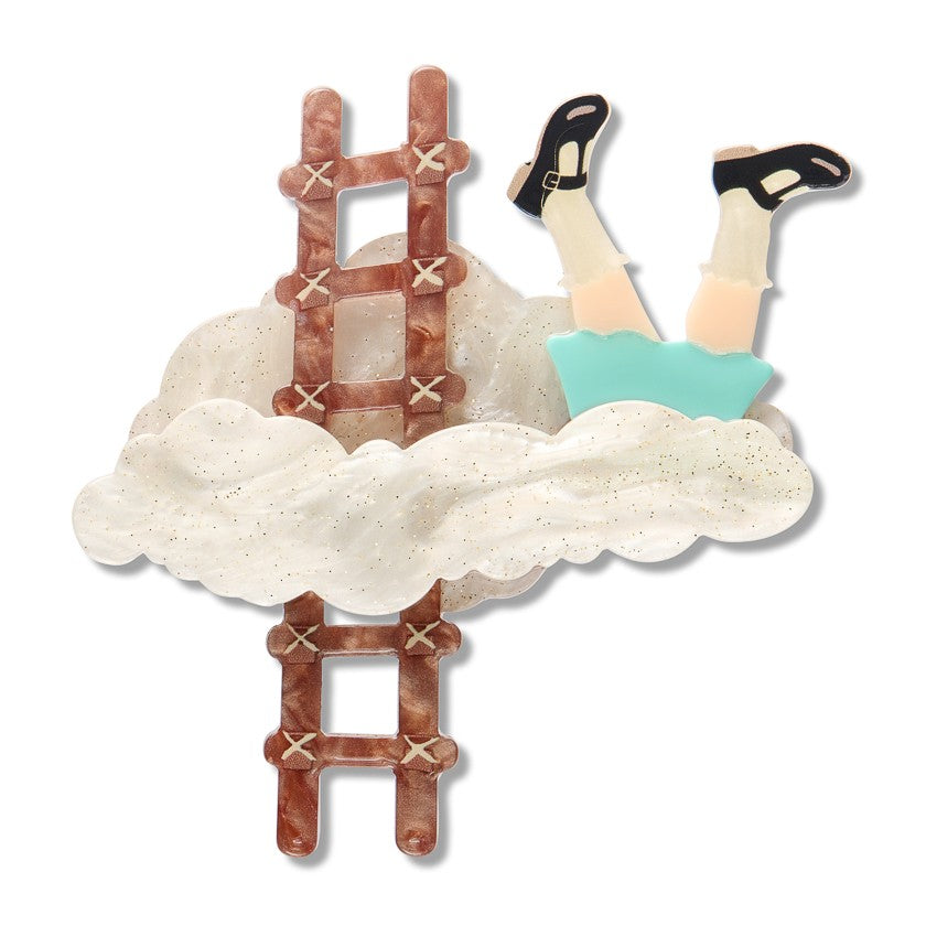 Erstwilder On to the next Land Brooch